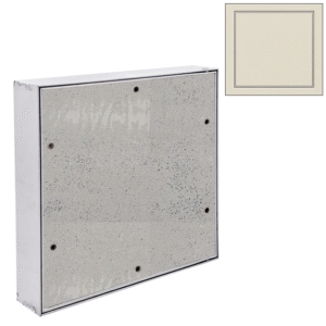 RIVET ELEVATION 60x60 cm – Elewacyjne Drzwiczki Rewizyjne  | UCHYLNE Z PŁYTĄ BETONOWĄ | Z Uszczelką, Do Elewacji i Muru