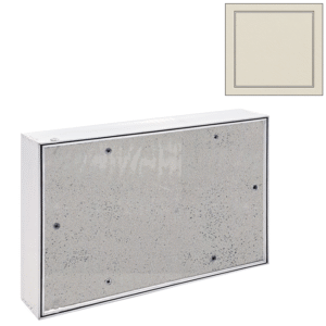 RIVET ELEVATION 30x20 cm – Elewacyjne Drzwiczki Rewizyjne  | UCHYLNE Z PŁYTĄ BETONOWĄ | Z Uszczelką, Do Elewacji i Muru