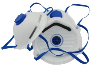 Półmaska filtrująca z zaworkiem - Ochronna - FFP2 NR  - 1szt