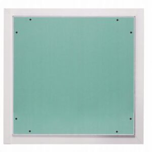 50x50 cm | Drzwiczki rewizyjne wyciągane | Sufitowe | Do płyt GK | GASKO | BIAŁY PROFIL 500x500 mm