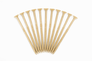 Zestaw wkrętów do montażu schodów strychowych - do stropu drewnianego