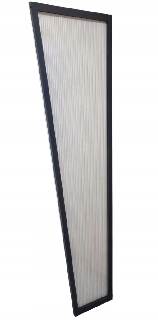 Ścianka boczna do daszka nad drzwi 180 cm - GRAFITOWY