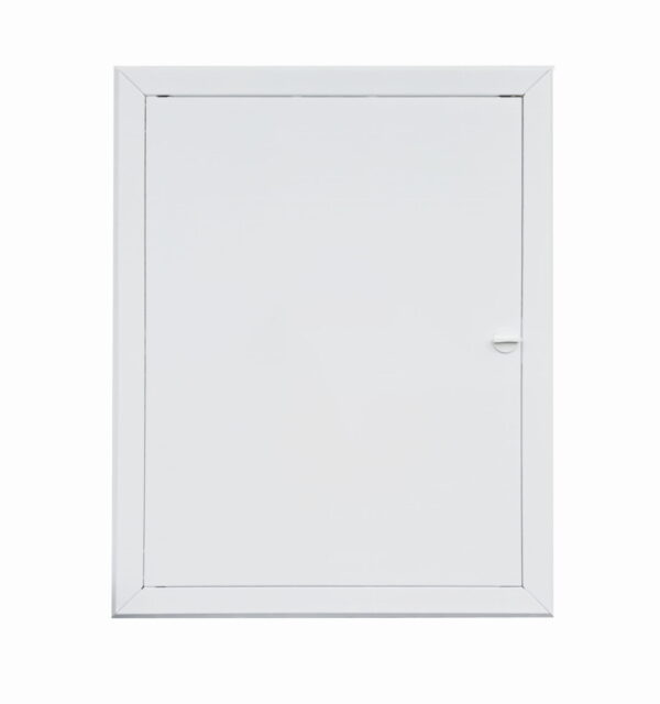 700x800 mm (70x80 cm) Metalowe Drzwiczki Rewizyjne STRONG - Białe, Wyciągane z Pokrętłem| Konstrukcja z Grubej Blachy, Idealne do Domu i na Zewnątrz!