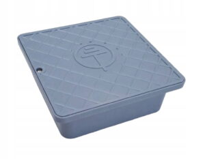 Puszka odgromowa elewacyjna 170x170x55 Szara Studzienka