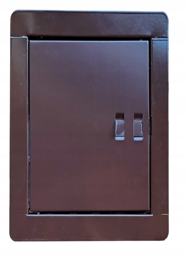 Brązowe drzwiczki kominowe 14x21 rewizyjne wyczystka BRĄZOWY