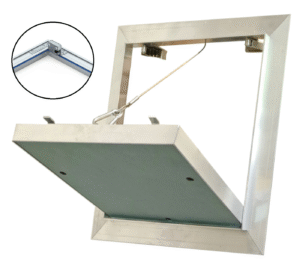 200x500 mm - Drzwiczki rewizyjne do sufitu i ściany GK Wyciągana z Uszczelką Rewizja do malowania- REMO PLUS (20x50cm)