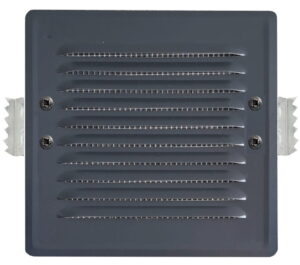 Kratka z łapkami 14X14 JASNY GRAFIT RAL 7016 wentylacyjna kominowa