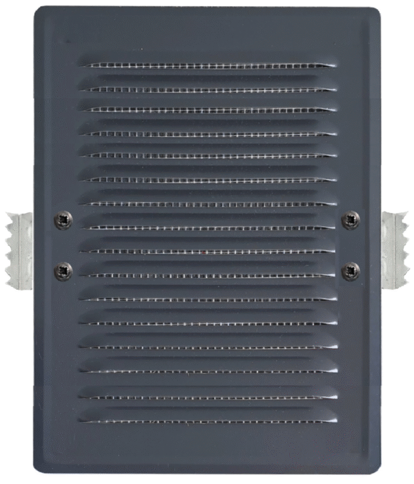 Kratka z łapkami 14X21 JASNY GRAFIT RAL 7016 wentylacyjna kominowa