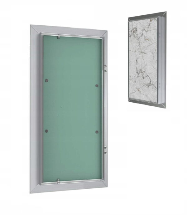 200x600 mm - Drzwiczki rewizyjne pod płytki - Do ściany GK Uchylne z wnęką do glazury - CERAMIKO (20x60cm)