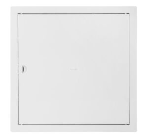 600x600 mm (60x60cm) Metalowe Drzwiczki rewizyjne CLASSIC – Białe RAL9016, Zamykane na zatrzask | Idealne do Wnętrz i na zewnątrz!